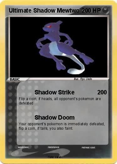 Pokemon Ultimate Shadow Mewtwo
