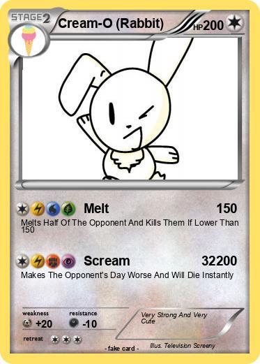 Pokemon Cream-O (Rabbit)