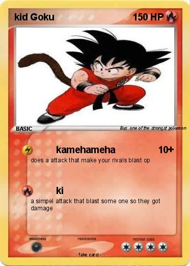 Pokemon kid Goku