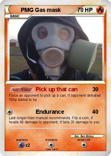 Pokemon PMG Gas mask