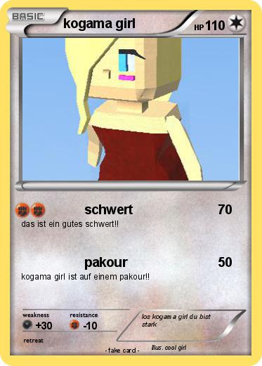 Pokemon kogama girl