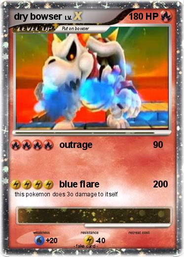 Pokemon dry bowser