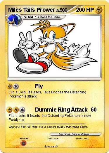 Pokemon Miles Tails Prower