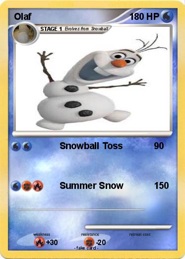 Pokemon Olaf