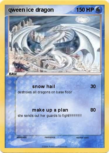 Pokemon qween ice dragon