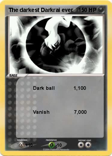 Pokemon The darkest Darkrai ever