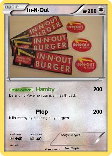 Pokemon In-N-Out