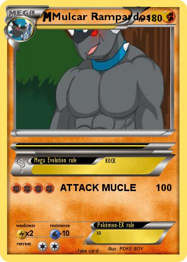 Pokemon Mulcar Rampardos
