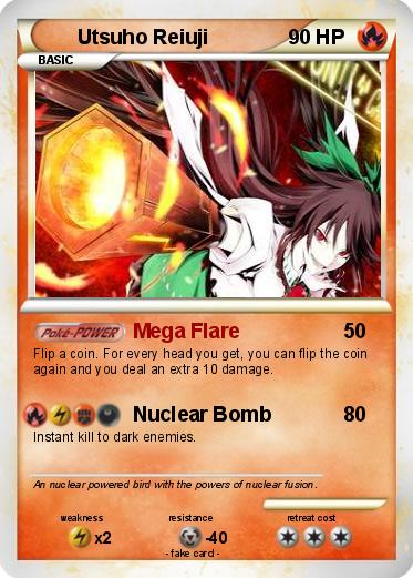 Pokemon Utsuho Reiuji