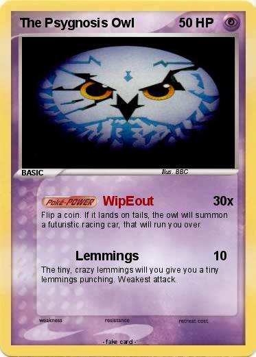 Pokemon The Psygnosis Owl