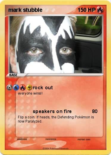 Pokemon mark stubble