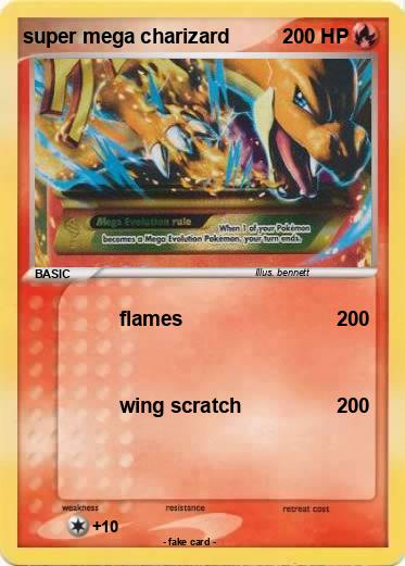 Pokemon super mega charizard