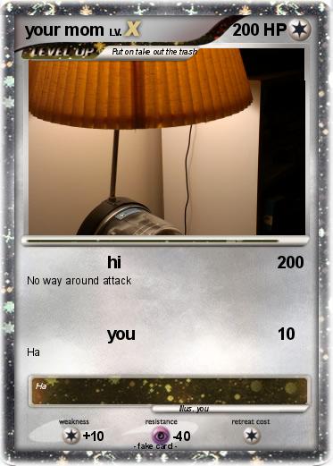 Pokemon your mom