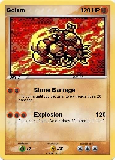 Pokemon Golem