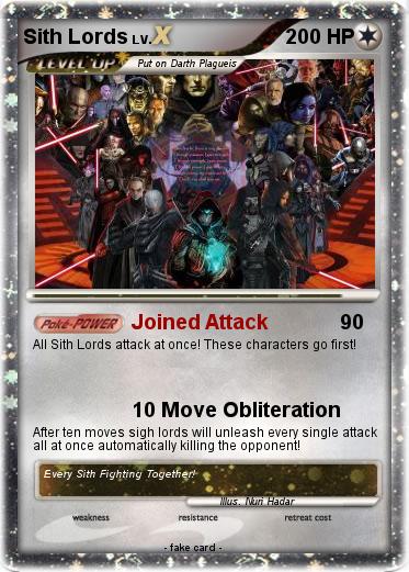 Pokemon Sith Lords