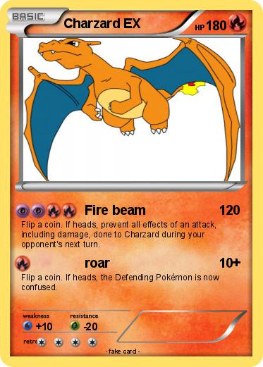 Pokemon Charzard EX