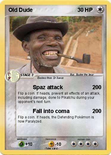 Pokemon Old Dude