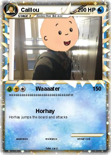 Pokemon Caillou