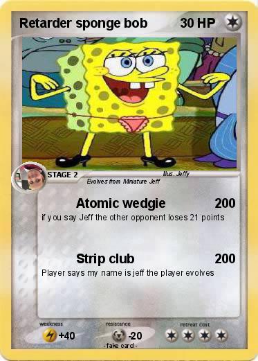 Pokemon Retarder sponge bob