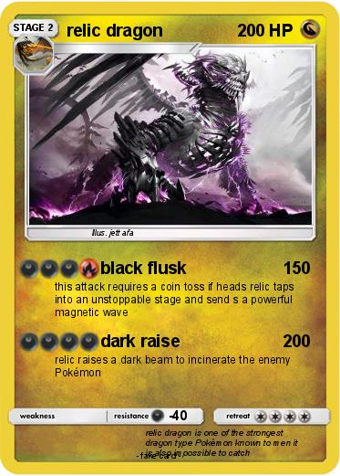 Pokemon relic dragon