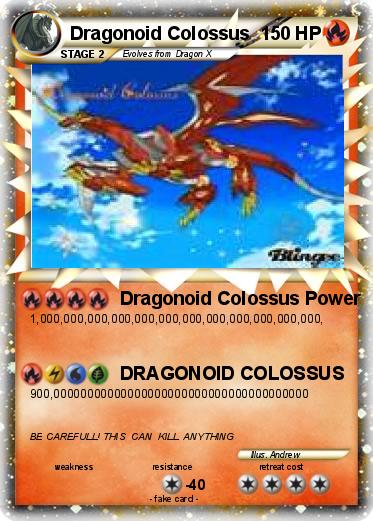 Pokemon Dragonoid Colossus