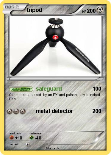 Pokemon tripod