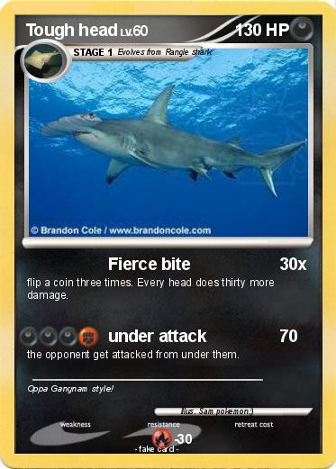 Pokemon Tough head
