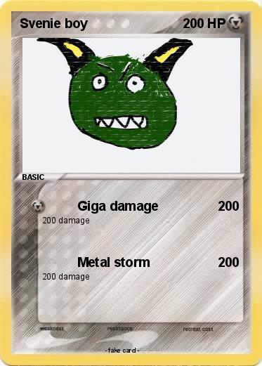 Pokemon Svenie boy
