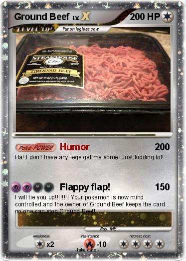 Pokemon Ground Beef