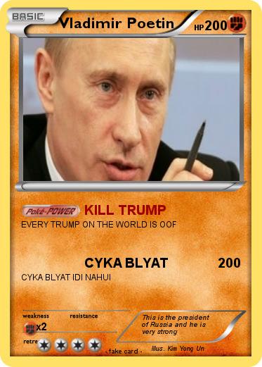 Pokemon Vladimir Poetin