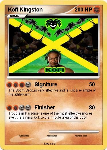 Pokemon Kofi Kingston