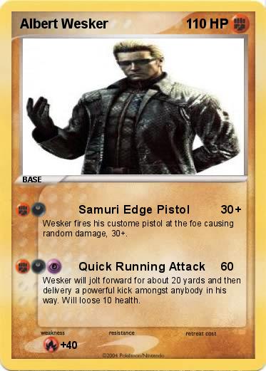 Pokemon Albert Wesker