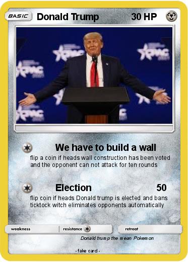 Pokemon Donald Trump