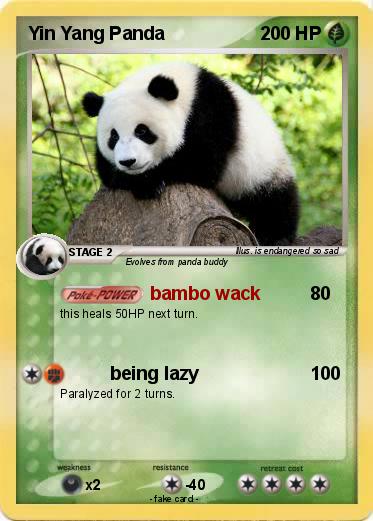 Pokemon Yin Yang Panda