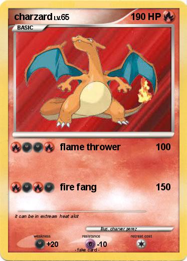 Pokemon charzard