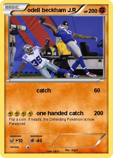 Pokemon odell beckham J.R.