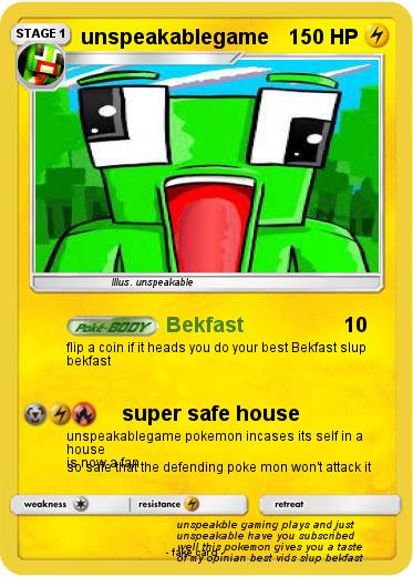 Pokemon unspeakablegame