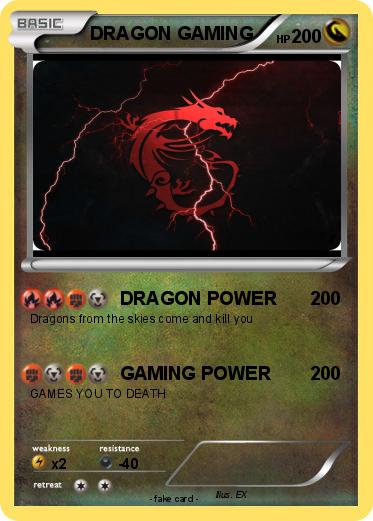 Pokemon DRAGON GAMING