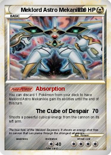 Pokemon Meklord Astro Mekanikle