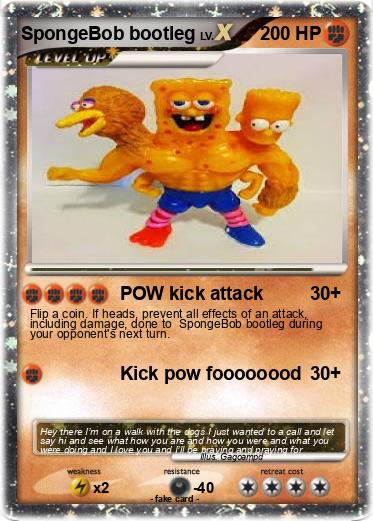 Pokemon SpongeBob bootleg