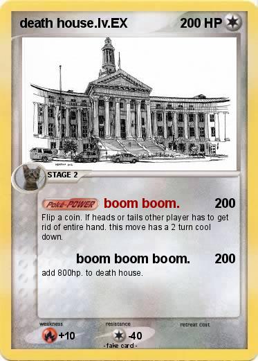 Pokemon death house.lv.EX