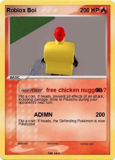 Pokemon Roblox Boi