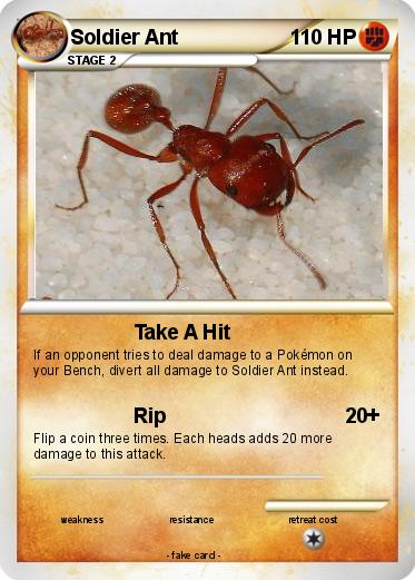 Pokemon Soldier Ant