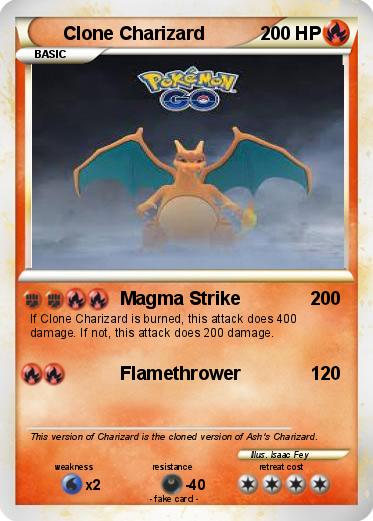 Pokemon Clone Charizard