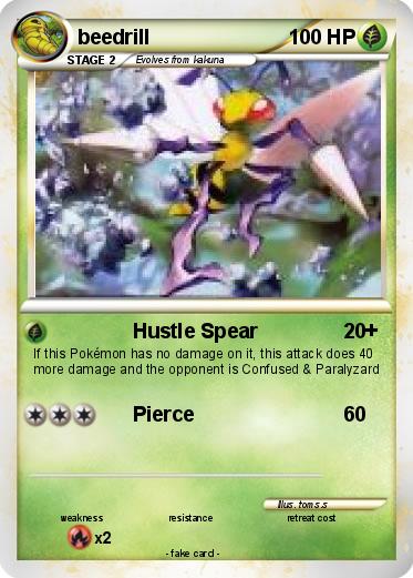 Pokemon beedrill