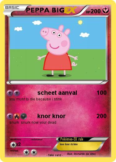 Pokemon PEPPA BIG
