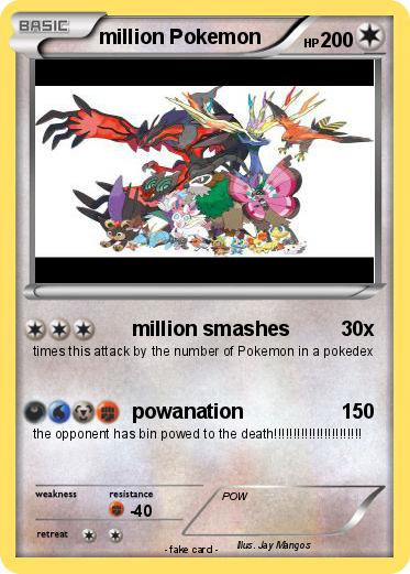 Pokemon million Pokemon