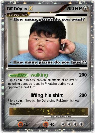 Pokemon fat boy