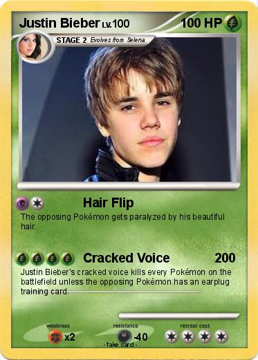 Pokemon Justin Bieber