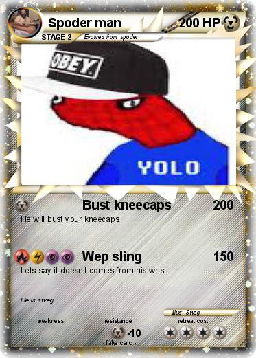 Pokemon Spoder man